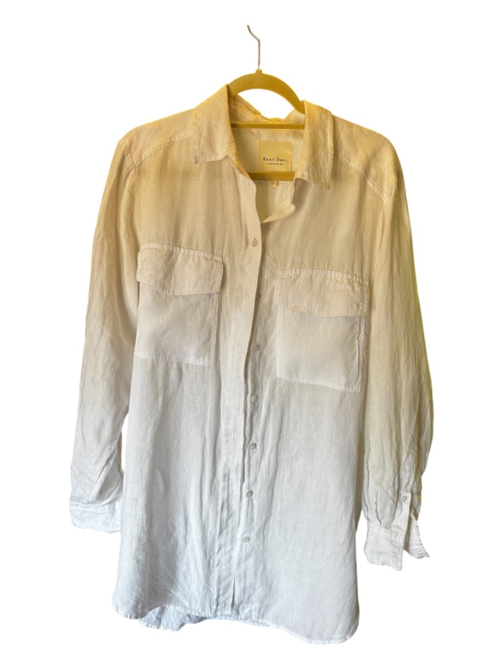 White linen shirt pristine condition, Part Two